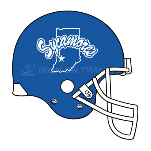 Indiana State Sycamores Iron-on Stickers (Heat Transfers)NO.4636